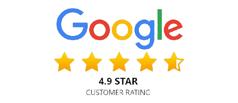 4.9 Google Rating